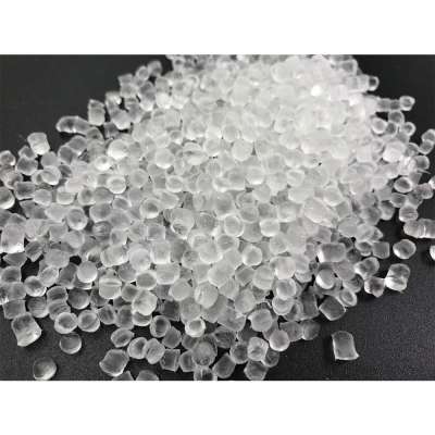 PVC Crystal Shoe Plastic Raw Material Virgin Transparent PVC Granule Compound